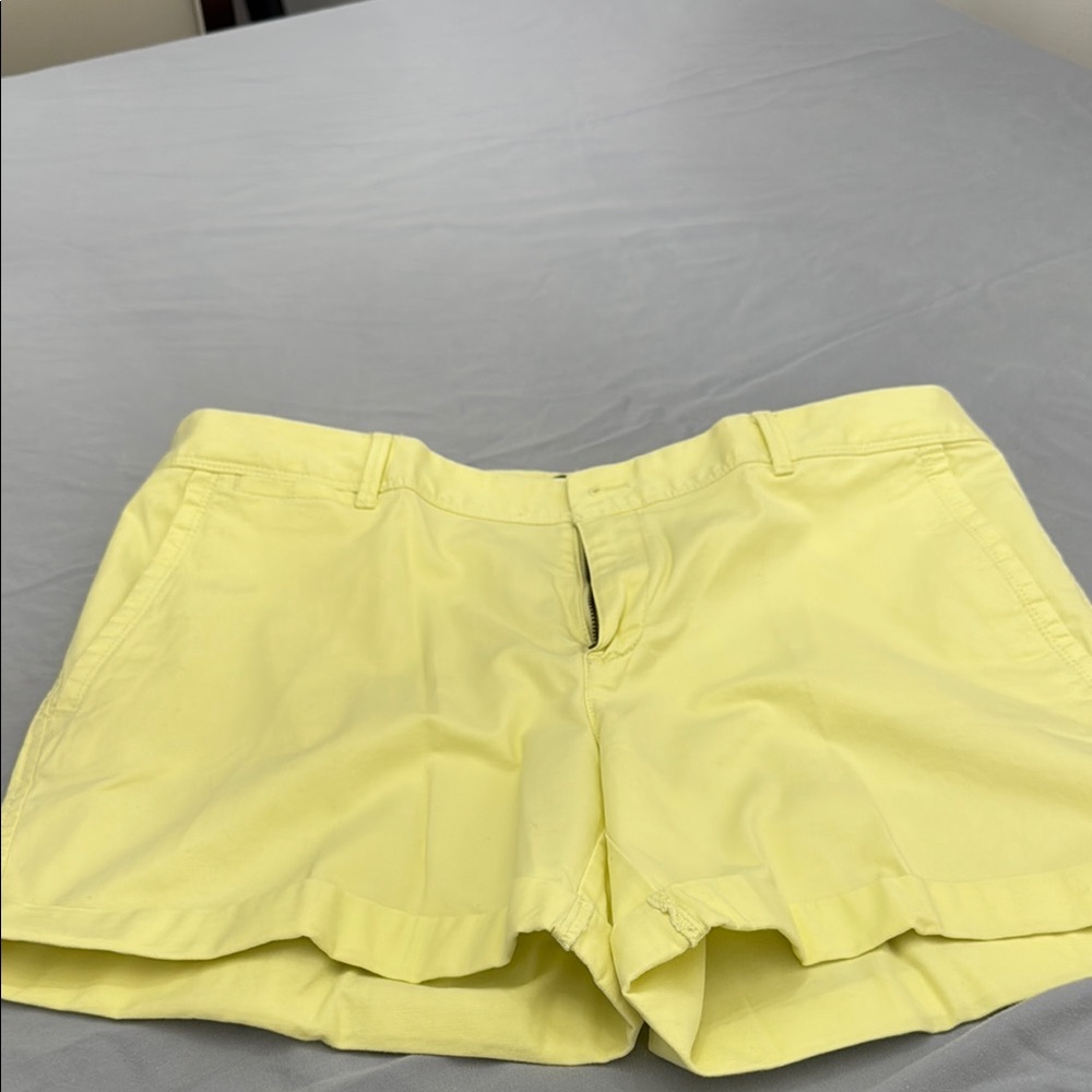 Yellow Women's Shorts